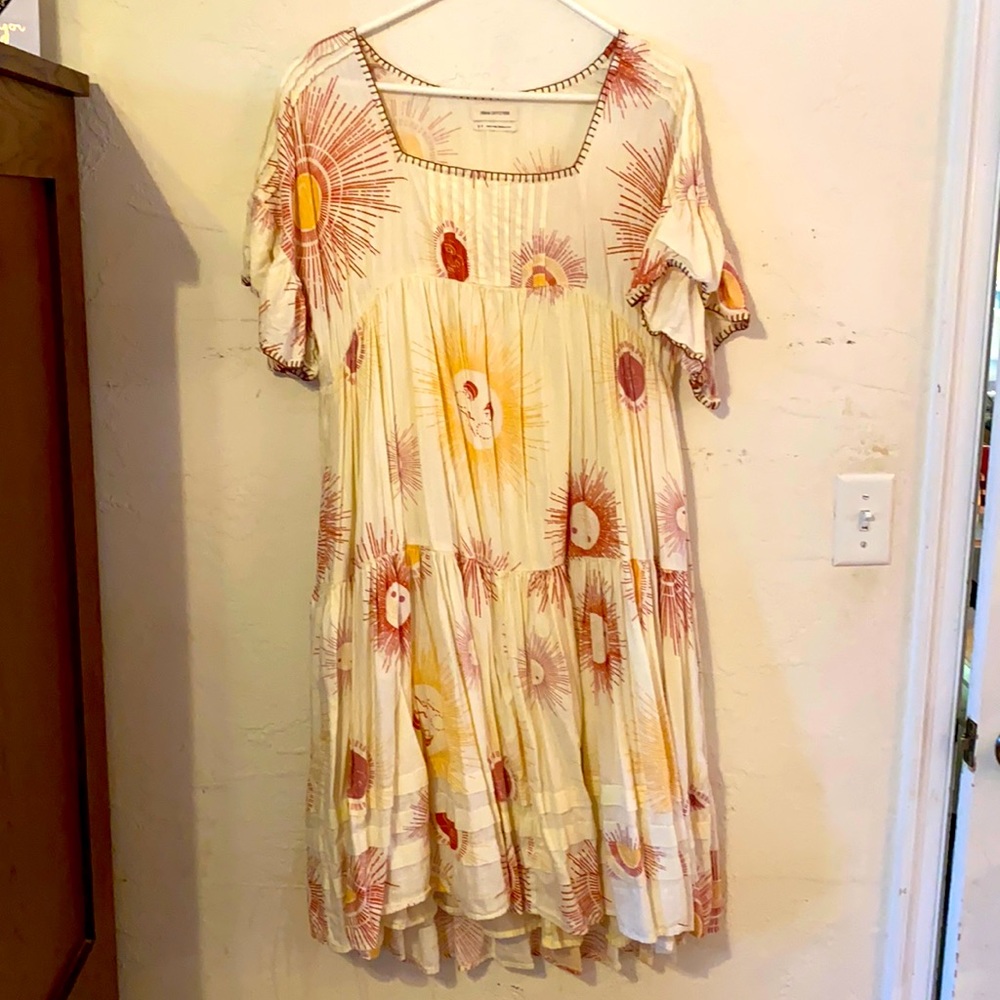 Boho midi dress from Urban Outfitters, size small.